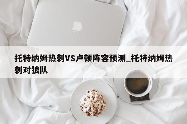 托特纳姆热刺VS卢顿阵容预测