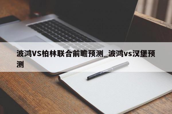 波鸿VS柏林联合前瞻预测